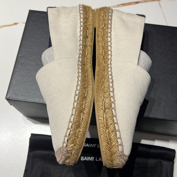 Saint Laurent signature canvas espadrilles - Picture 5 of 9